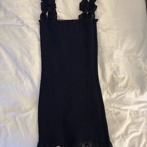 Wilfred Navy mini dress